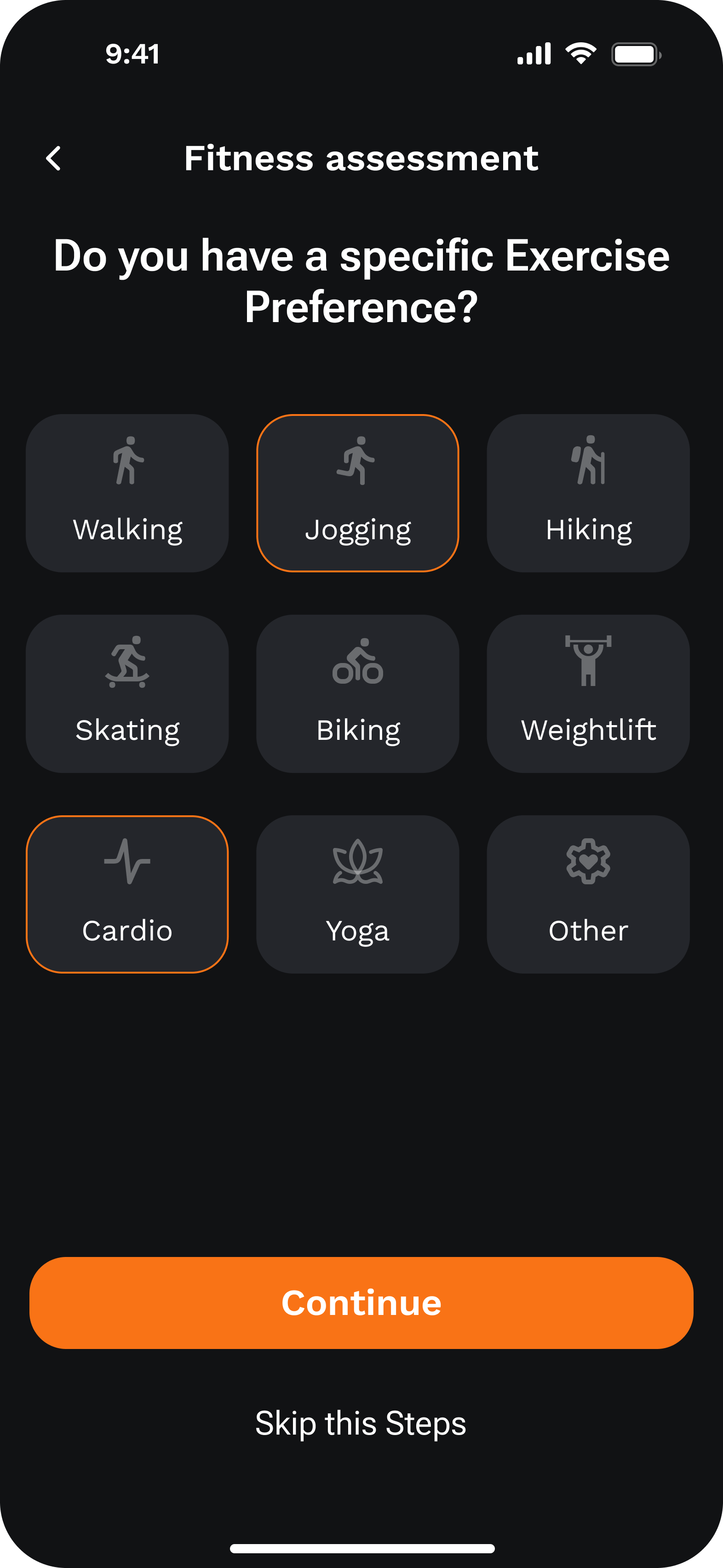 Do You Have A Specific Exercise Preference