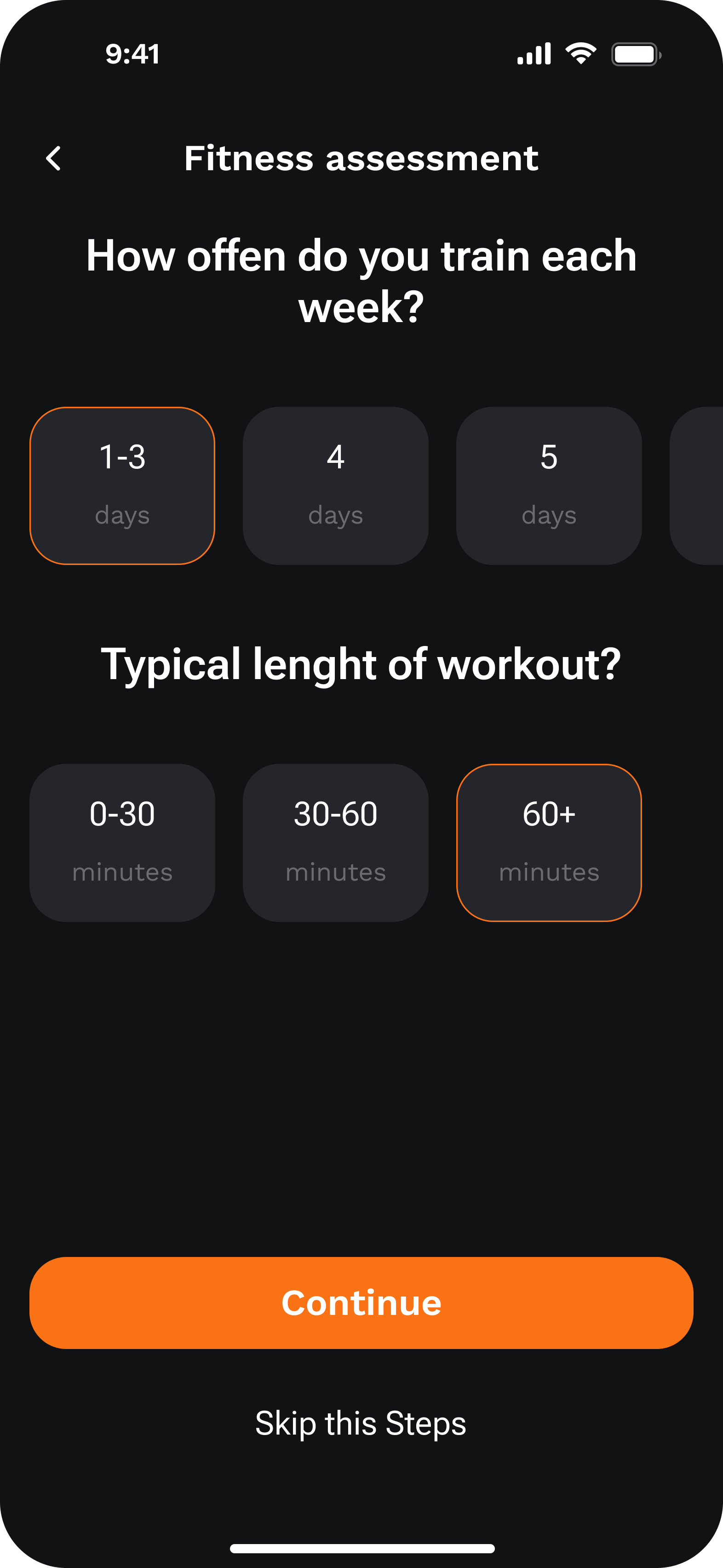 How Often Do You Train Each Week