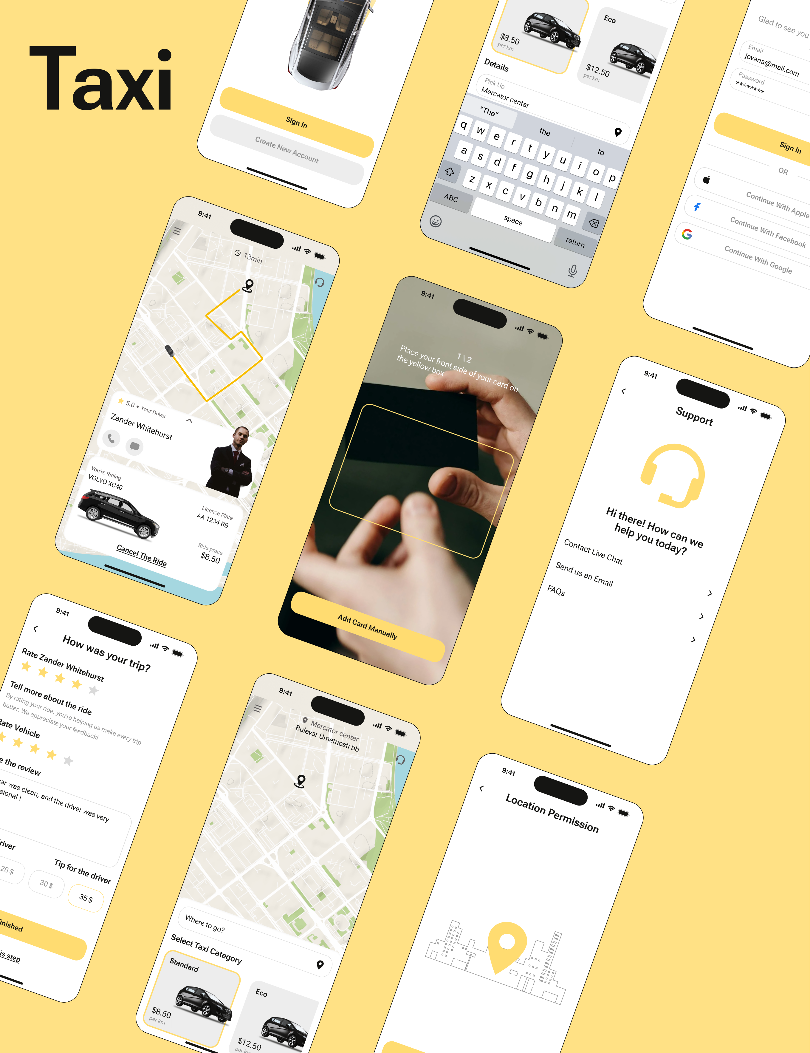 MobileApp-Taxi